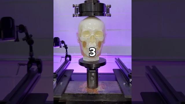 Head vs hydraulic press Head vs hydraulic press