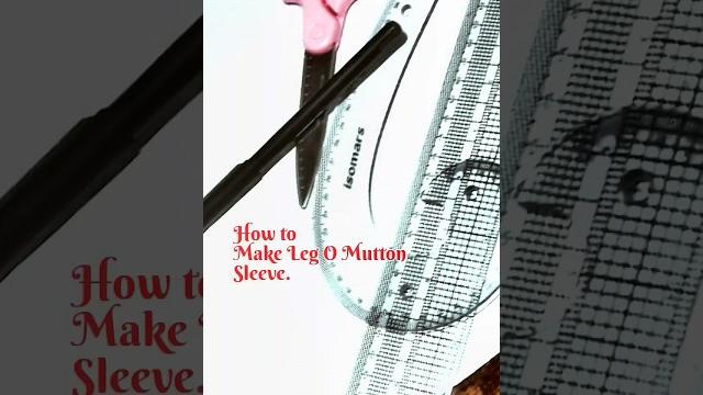 Leg o mutton sleeve #shorts Leg o mutton sleeve #shorts