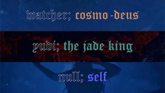 Dark watch "yudi; the jade king / watcher; cosmo-deus / null; self" (official super video) Dark watch "yudi; the jade king / watcher; cosmo-deus / null; self" (official super video)