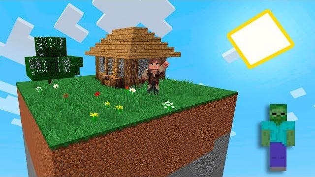 Выживание на одном чанке в майнкрафт день 2, троллинг, 100%, ловушки, minecraft, дельный Выживание на одном чанке в майнкрафт день 2, троллинг, 100%, ловушки, minecraft, дельный