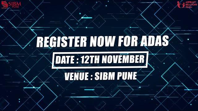 What makes sibm pune unique | adas 5.0 What makes sibm pune unique | adas 5.0