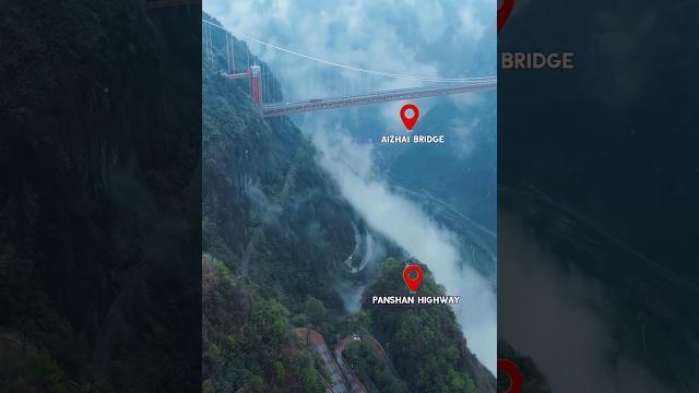 Civil engineering highway bridge || aizhai bridge panshan highway #civilengineering #bridge #road Civil engineering highway bridge || aizhai bridge panshan highway #civilengineering #bridge #road