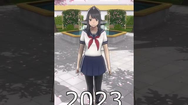 Yandere simulator's evolution (2023-2014) Yandere simulator's evolution (2023-2014)