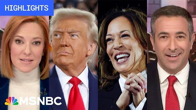 Countdown to the 2024 election: election eve | msnbc highlights Countdown to the 2024 election: election eve | msnbc highlights