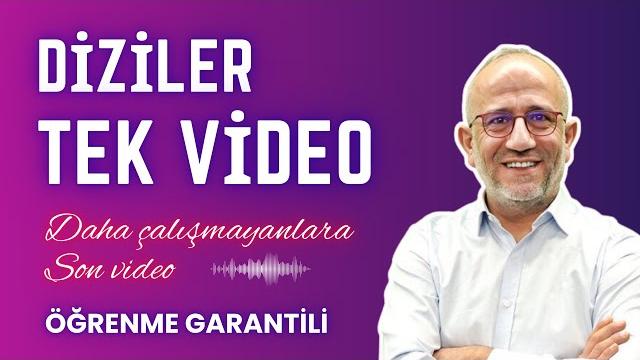 Diziler son tekrar #öğrenmegarantili Diziler son tekrar #öğrenmegarantili