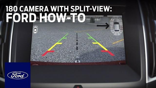 180 camera with split-view display | ford how-to | ford 180 camera with split-view display | ford how-to | ford