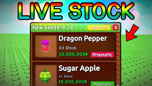 Grow a garden 24/7 live stock! (weather + trading) Grow a garden 24/7 live stock! (weather + trading)