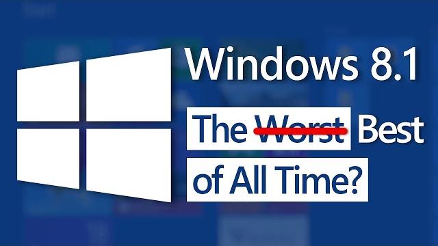 Windows 8.1 - from failure to success Windows 8.1 - from failure to success