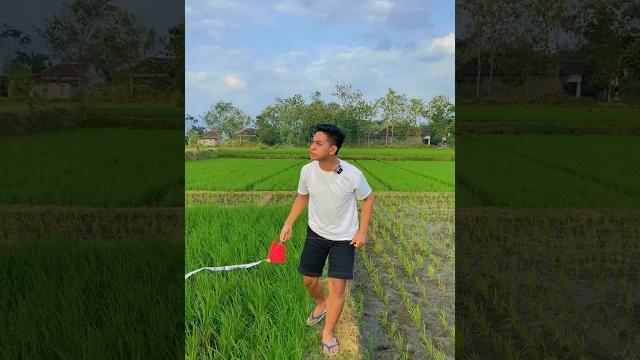 Layangan kecil vs besar Layangan kecil vs besar