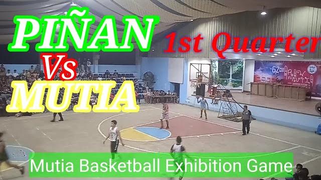 Piñan vs mutia 1st qtr Piñan vs mutia 1st qtr