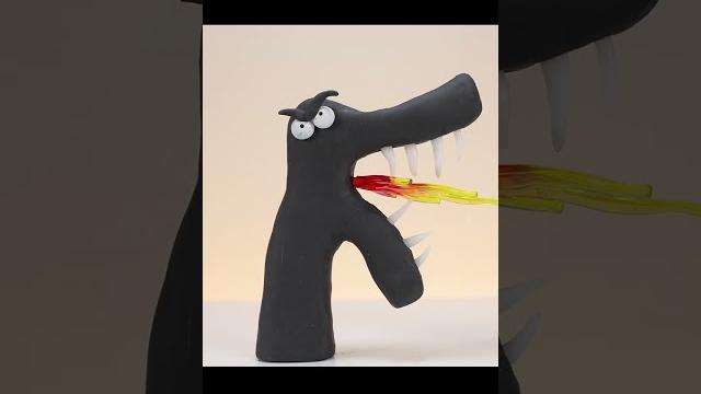 Alphabet lore but in clay - f vs e #shorts Alphabet lore but in clay - f vs e #shorts