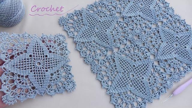 Ажурный квадратный мотив вязание крючком мкeasy crochet square motifs pattern for beginners Ажурный квадратный мотив вязание крючком мкeasy crochet square motifs pattern for beginners