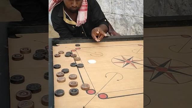 Carrom flying shot indian style Carrom flying shot indian style