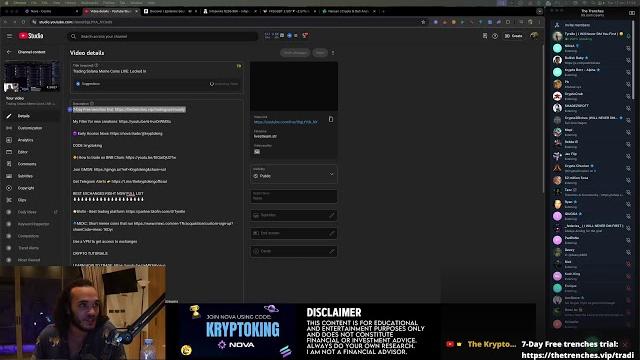 Trading solana meme coins live: locked in Trading solana meme coins live: locked in