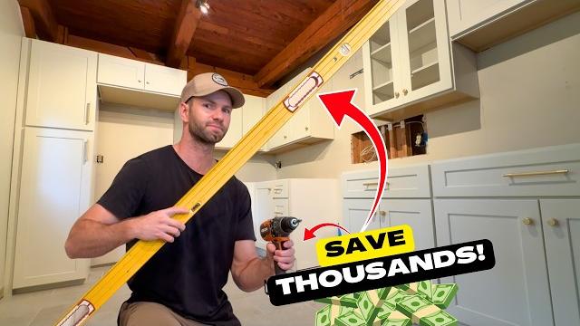 Contractors hate me for showing you this! (how to save thousands by installing kitchen cabinets diy) Contractors hate me for showing you this! (how to save thousands by installing kitchen cabinets diy)
