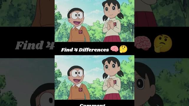 Find 4 differences ||| #find #defrence #doreamongame #anime #doraemon #trending #shizuka #shorts Find 4 differences ||| #find #defrence #doreamongame #anime #doraemon #trending #shizuka #shorts