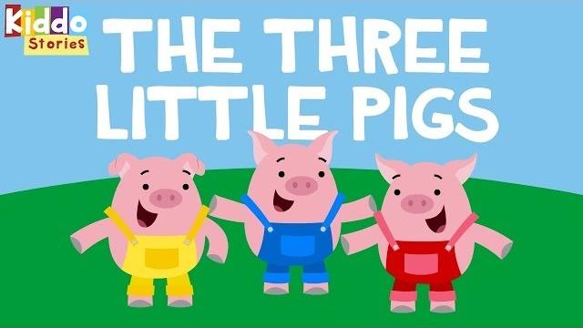 Fairy tales - the 3 little pigs story Fairy tales - the 3 little pigs story
