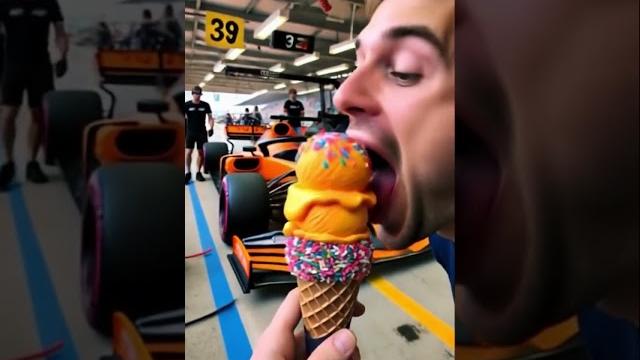 Pit stop crew likes ice cream kenyot Pit stop crew likes ice cream kenyot