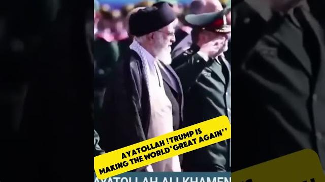 Ayatollah! trump making the world great again Ayatollah! trump making the world great again