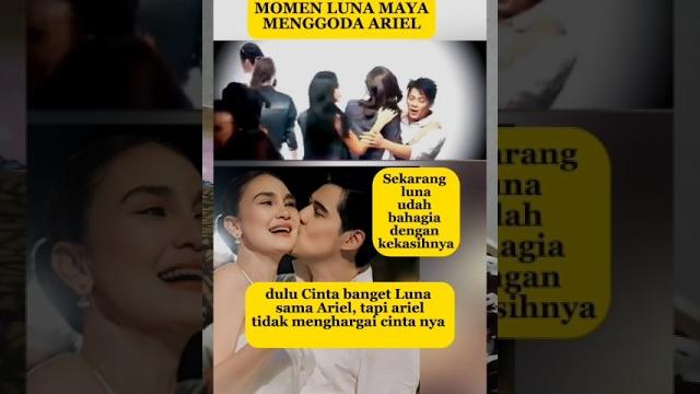Dulu luna maya bucin banget sama ariel #ariel #arielnoah #lunamayayaterbaru #maximebouttier #shorts Dulu luna maya bucin banget sama ariel #ariel #arielnoah #lunamayayaterbaru #maximebouttier #shorts