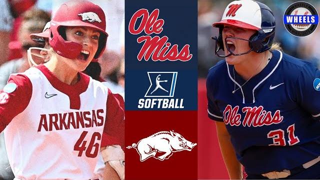Ole miss vs #4 arkansas (exciting game!) | super regionals game 1 | 2025 college softball highlights Ole miss vs #4 arkansas (exciting game!) | super regionals game 1 | 2025 college softball highlights