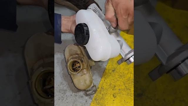 Replace brick master cylinder Replace brick master cylinder