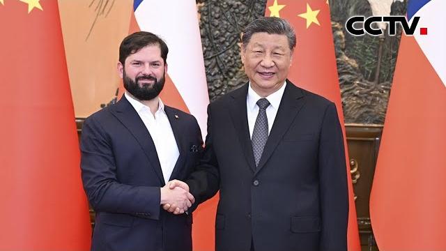 习近平会见智利总统:打造中拉共同发展样板 南南合作典范 | cctv 习近平会见智利总统:打造中拉共同发展样板 南南合作典范 | cctv