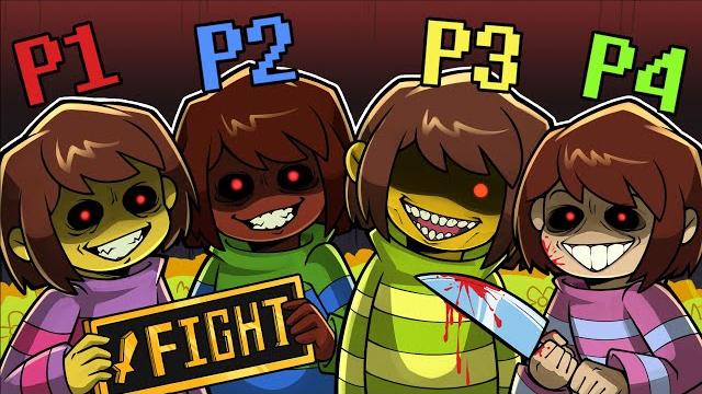 Undertale's genocide route, but it’s multiplayer now Undertale's genocide route, but it’s multiplayer now