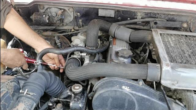 Mitsubishi 4d56 engine turbo checking Mitsubishi 4d56 engine turbo checking