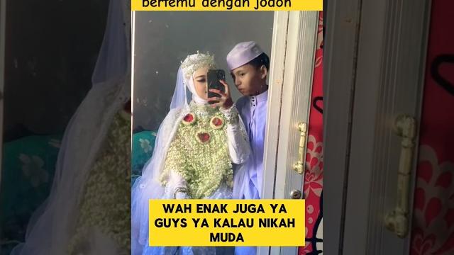 Pasangan pengantin bocil romantis bikin jomblo baper ‼️ #romantis #nikahmuda #nikah #pengantinviral Pasangan pengantin bocil romantis bikin jomblo baper ‼️ #romantis #nikahmuda #nikah #pengantinviral