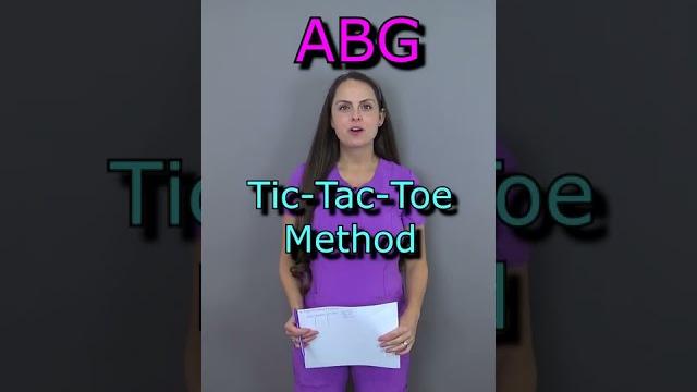 Abg tic-tac-toe super easy: nursing school #short Abg tic-tac-toe super easy: nursing school #short