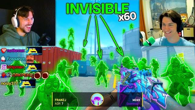 Franzj vs. 60 invisible hiders... (1v60) Franzj vs. 60 invisible hiders... (1v60)