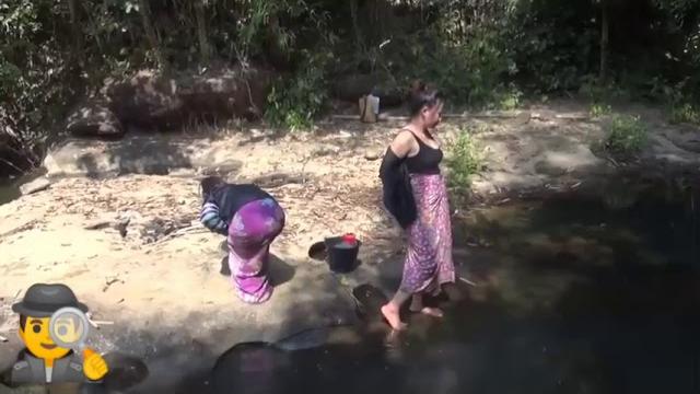 Tante mandi disungai Tante mandi disungai