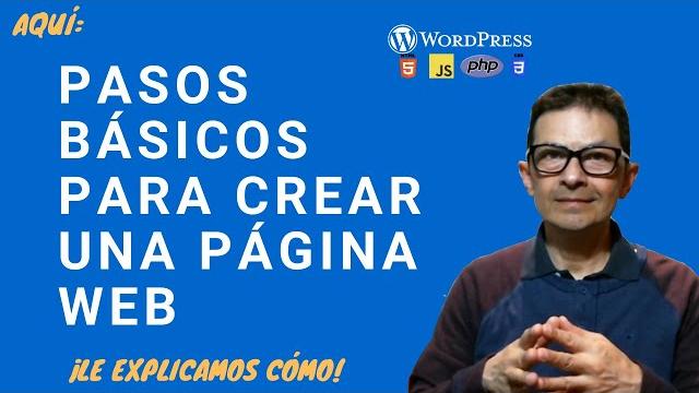 Los 3 pasos para crear una página web | usted puede crear su propia página web. le enseñamos como Los 3 pasos para crear una página web | usted puede crear su propia página web. le enseñamos como