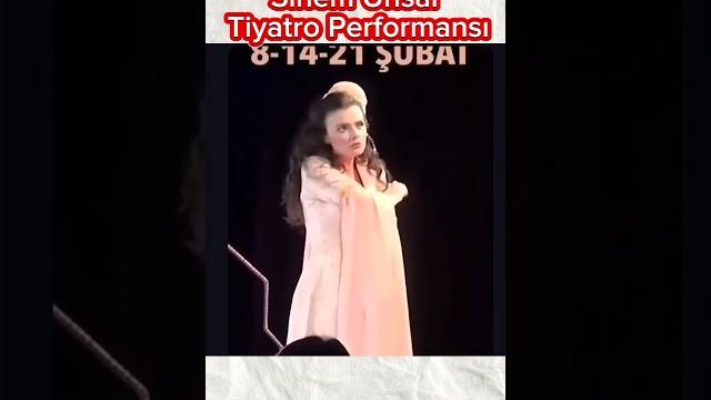 Sinem ünsal tiyatro performansı #sinemünsal Sinem ünsal tiyatro performansı #sinemünsal