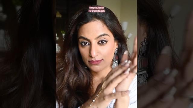 Everyday stunning lipstick for brown skin #short #lipstick #brownskin #everydaylipstick | vriti Everyday stunning lipstick for brown skin #short #lipstick #brownskin #everydaylipstick | vriti