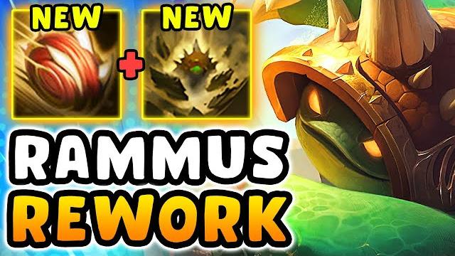 The new rammus rework is actually broken The new rammus rework is actually broken