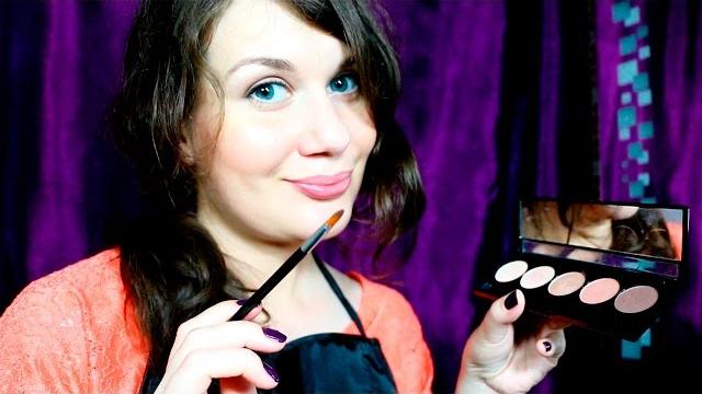 Макияж для видео асмр / asmr make up role play Макияж для видео асмр / asmr make up role play