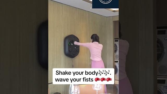 "punch to the beat: transform your workout with the ultimate music boxing training machine!" "punch to the beat: transform your workout with the ultimate music boxing training machine!"