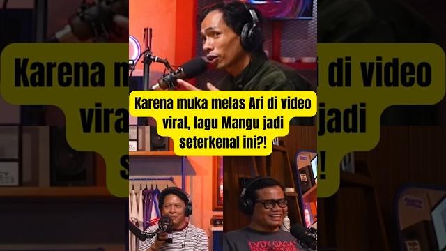 Because of ari's pitiful face in the viral video, the song mangu became this famous ⁉️ #podcast #... Because of ari's pitiful face in the viral video, the song mangu became this famous ⁉️ #podcast #...