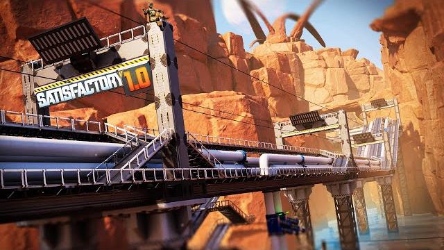 Building a 4.17km oil pipeline in satisfactory 1.0! Building a 4.17km oil pipeline in satisfactory 1.0!