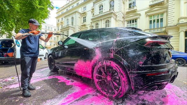 How professionals deep clean a lamborghini urus How professionals deep clean a lamborghini urus