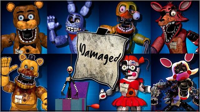 Fnaf ar - damaged animatronics vol #1 -full workshop animations! Fnaf ar - damaged animatronics vol #1 -full workshop animations!