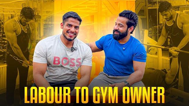 Labour to gym owner|| workout in pankaj's new gym| Labour to gym owner|| workout in pankaj's new gym|