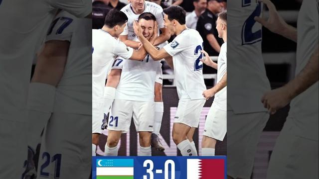 Жч-2026 саралаши. ўзбекистон қатарни йирик ҳисобда мағлуб этди #football #uzbekistan #qatar Жч-2026 саралаши. ўзбекистон қатарни йирик ҳисобда мағлуб этди #football #uzbekistan #qatar