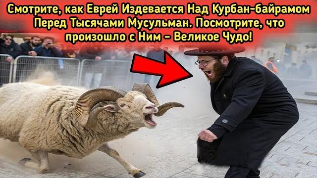 Он высмеял курбан-байрам перед тысячами людей — то, что произошло потом, шокировало всех! Он высмеял курбан-байрам перед тысячами людей — то, что произошло потом, шокировало всех!