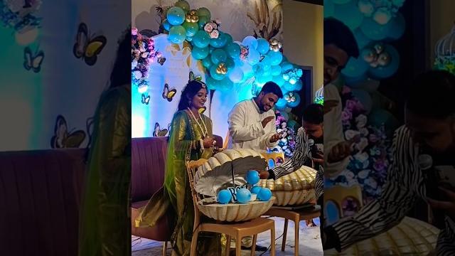 Didi and daji baby shower program #shorts Didi and daji baby shower program #shorts