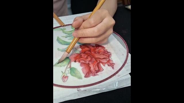 萌田小院週六工筆繪畫班扶桑花 萌田小院週六工筆繪畫班扶桑花