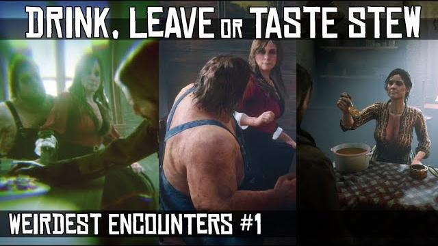 What happens if you decide to leave vs drink vs taste stew - aberdeen pig farm (incest couple) rdr2 What happens if you decide to leave vs drink vs taste stew - aberdeen pig farm (incest couple) rdr2