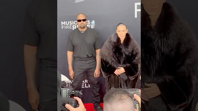 Kanye & bianca at the 67th annual #grammys #kanyewest #youtubeshorts #awards #biancacensori Kanye & bianca at the 67th annual #grammys #kanyewest #youtubeshorts #awards #biancacensori